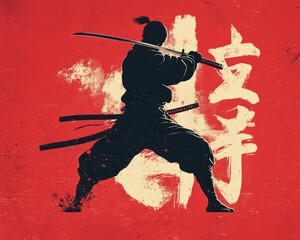 Dynamic Asian Typeface Inspired by Modern Culture and Martial Arts