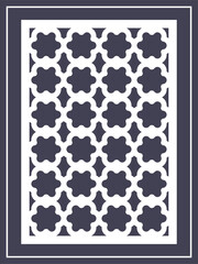 Laser cutting Design Patterns For Side Jali.