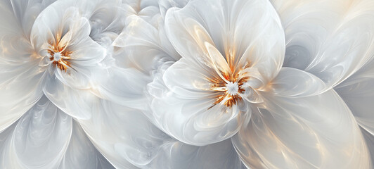 Obraz premium White flowers background, flowers background