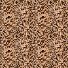 Seamless patterned texture of animal skin, animal print.