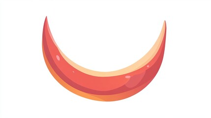 Obraz premium Boomerang Icon - Vector Clipart for Logo Design 