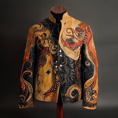 A stylish and warm jacket, perfect for comfort and protection against the cold.