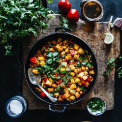 A variety of nourishing and flavorful dishes, essential for energy and sustenance.