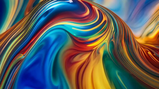 Smooth Liquid Gradient Effect