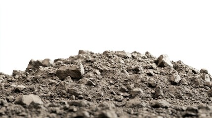 Gritty Sand on Transparent Background: Gritty sand on transparent background, monochrome noise halftone, grit pattern,