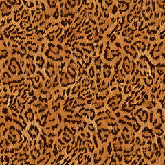 Seamless patterned texture of animal skin, animal print.