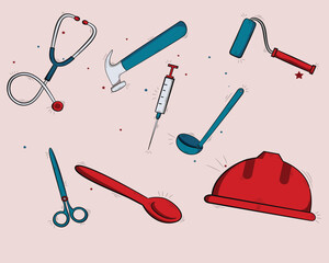 Technical Equipments | Vector 