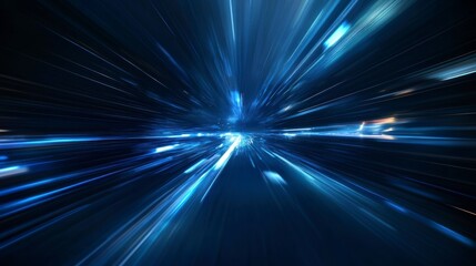 Abstract digital speed motion blur