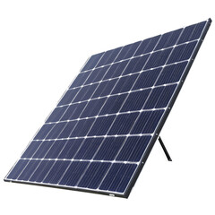 solar panel isolated on transparent background