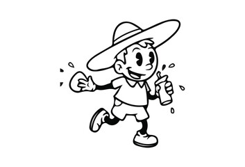 Prankster vectors, The concept of pranks centers around humor and mischief, often performed on friends or family to create laughter and amusement. These practical jokes rely on clever tricks,