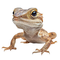 Obraz premium Lizard isolated on transparent background, PNG