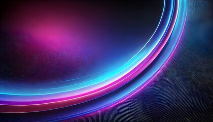 A futuristic color gradient with neon blue, electric purple and deep black - perfect for modern tech designs