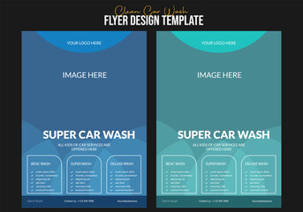 Modern Car Wash Flyer - Auto Detailing, Car Rental, Service Price List & Poster Templates.Ultimate Modern Car Wash Flyer Bundle - Sleek Designs for Auto Detailing, Rentals, Services & Promotions