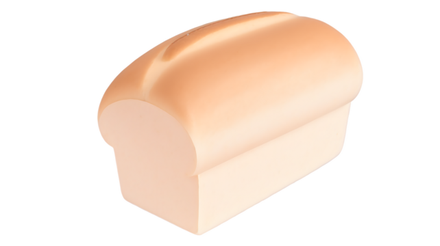 Abstract Sculpture with Smooth Curves and Soft Lighting