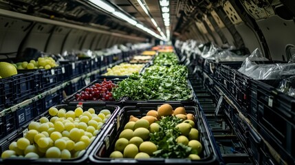 Cargo plane interior filled with fresh produce (1)
