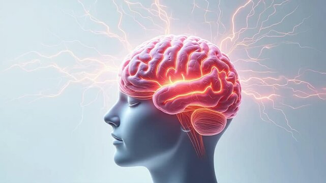 3d rendered illustration of human brain