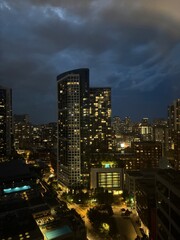 Obraz premium city at night