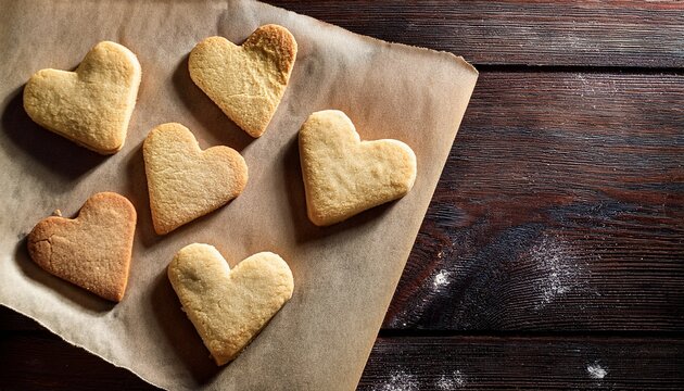 heart shaped cookies