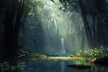 Obraz premium Amazon rain forest