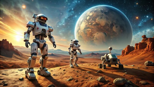 Robotic Exploration of Alien Planet