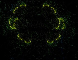 Imaginatory fractal abstract background Image