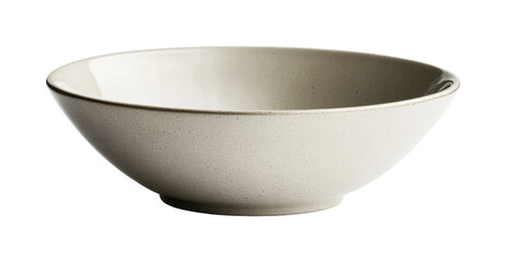 Elegant ceramic bowl for stylish table settings and versatile dining experiences, cut out