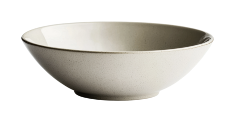 Elegant ceramic bowl for stylish table settings and versatile dining experiences, cut out