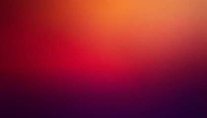 Obraz premium Abstract color gradient dark grainy background red orange magenta vibrant banner header poster design copy space