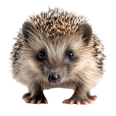 Obraz premium Hedgehog isolated on transparent background, PNG