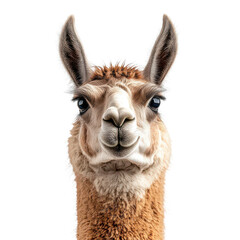 Obraz premium Llama isolated on transparent background, PNG