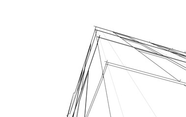 Obraz premium abstract architectural background