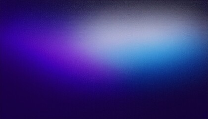 Fototapeta premium Dark grainy purple white blue black gradient background grunge noise texture backdrop website header design