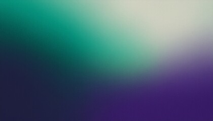 Fototapeta premium Dark green purple white blur grainy gradient background noise texture banner header backdrop design