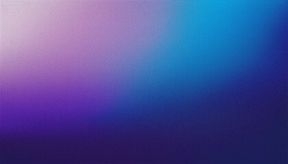 Obraz premium Grainy gradient background blue purple dark grain texture retro abstract banner header poster backdrop design