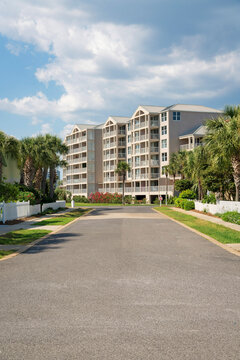 DESTIN, FLORIDA - CIRCA JUNE 2022: Destin Pointe by Vacasa, Resort hotel in Destin, Florida