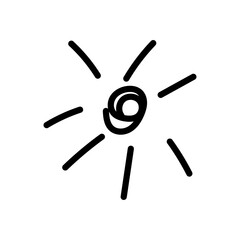 Vector Doodle Illustrations in various abstract shapes