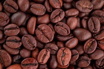 photo of rosted coffee beance background