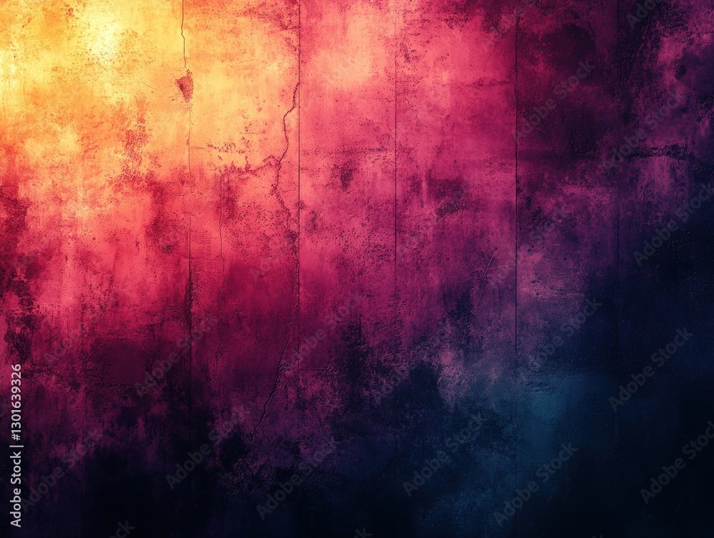 Poster abstract grunge wall background with colorful texture design