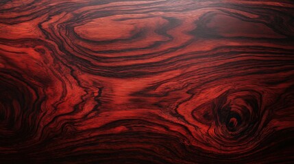 Elegant red rosewood texture with deep wood grain and natural swirls