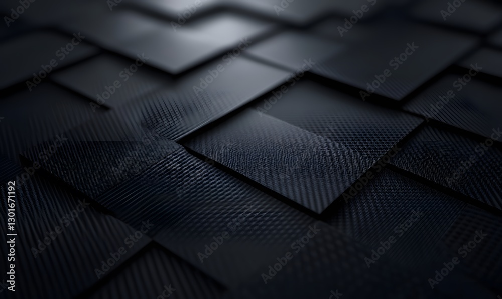 Poster dark and textured abstract background with depth of field and geometric pattern