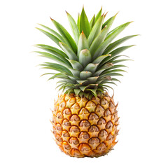 pineapple on white background