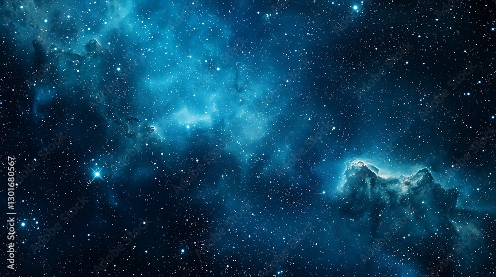 Poster Cosmic Nebulae in Deep Space