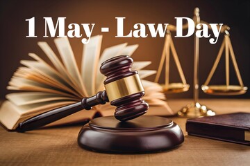 1 May - Law Day Celebration with Justice Symbols