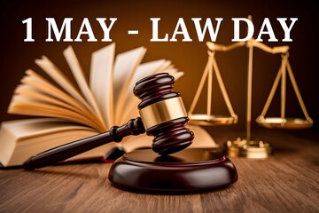 1 May - Law Day Celebration with Justice Symbols