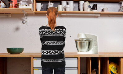 woman kitchen