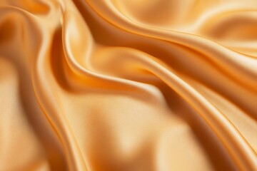 Fototapeta premium Golden Silk Fabric Texture