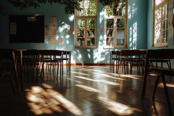 The concept of education is exemplified in a classroom where AI aids teachers in tracking student advancement and delivering individualized feedback to augment the overall learning experience