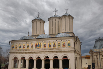 The Patriarchal Cathedral in Bucharest, Romania.