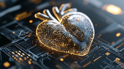 Advanced AI technology is transforming the heartbeat line into a digital code, playing a crucial role in real-time patient monitoring and heart health management