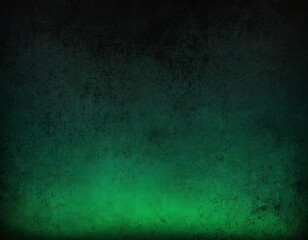 Fototapeta premium A textured background featuring shades of dark green with an illuminated gradient effect.